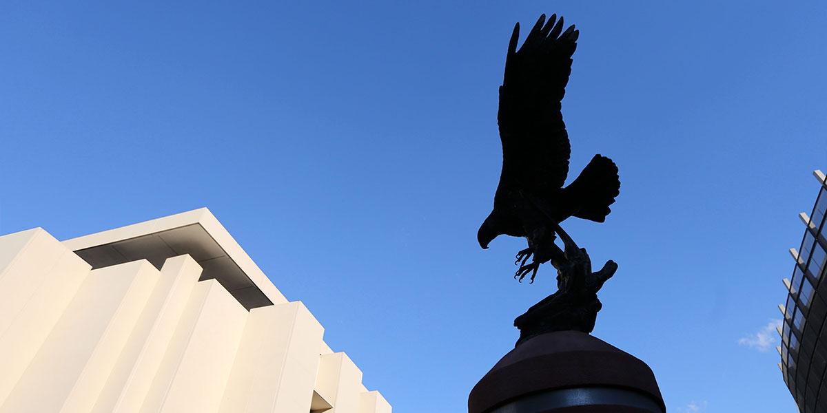 Golden Eagle statue