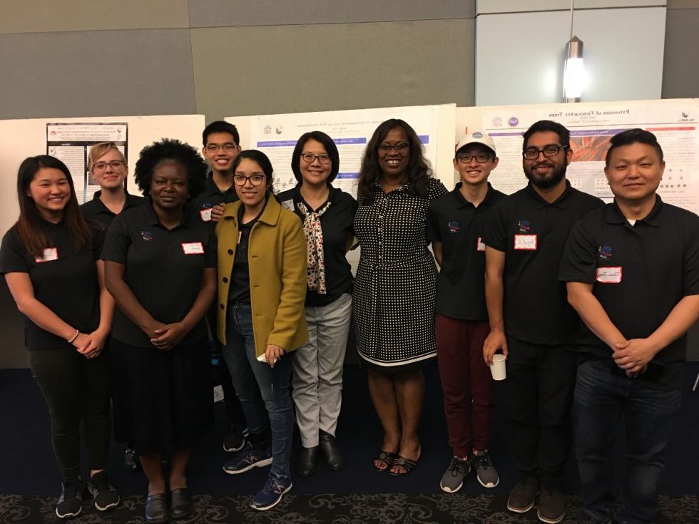 NASA DIRECT-STEM students and the dean 