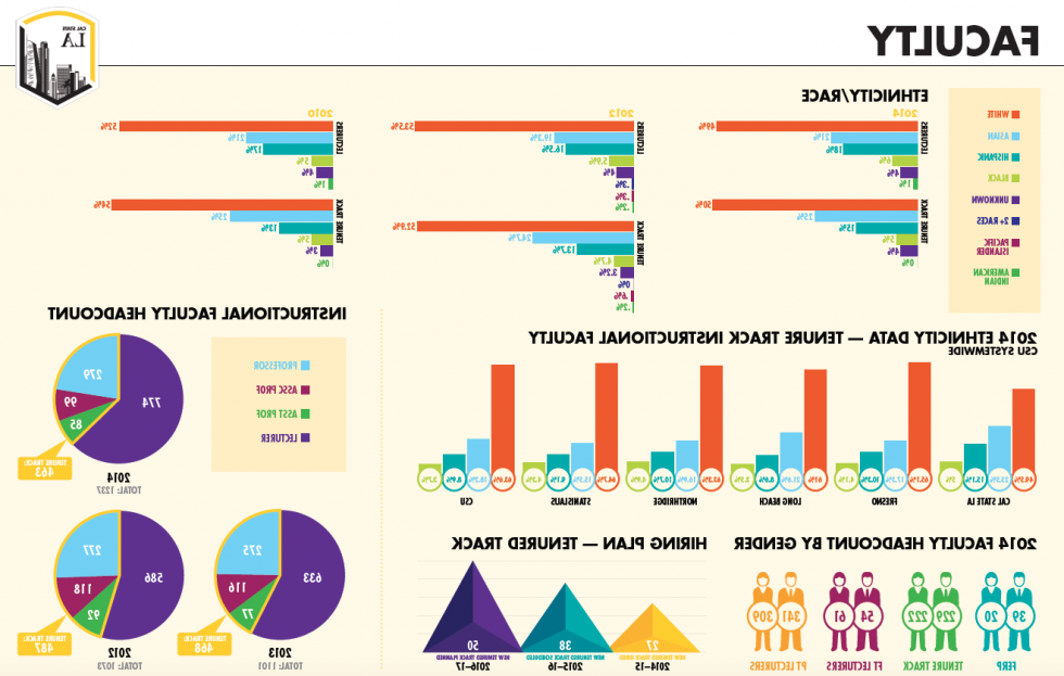 Faculty Demographics Infographic