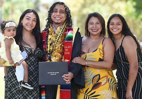 Family at Graduation