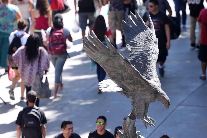 Golden Eagle Statue